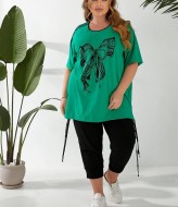 Костюм футболка и капри NU-1450A20