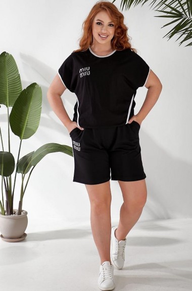 Женский костюм с шортами ELR-4047A450 Женский костюм с шортами ELR-4047A450