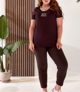 Спортивный костюм женский с футболкой  ELR-4041A550