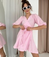 Платье на запах летнее короткое  ANB-318A450