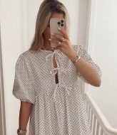 Платье на завязках спереди  IPO-694A399