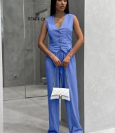 Летний костюм с жилеткой  IPO-693A540