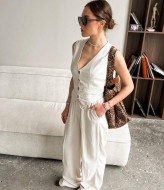 Летний костюм с жилеткой  IPO-693A540