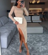 Облегающее платье миди  IPO-633A299