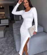 Облегающее платье миди  IPO-633A299