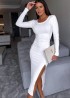 Облегающее платье миди  IPO-633A299
