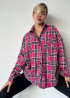 Женская сорочка в клетку NJ-LYK-R0387A600
