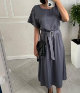 Платье с поясом   AMU-909.1909A499