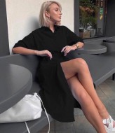 Платье рубашка на пуговицах AMU-875.1875A420