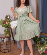 Летнее льняное платье  MB-2019A300