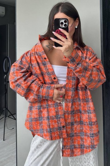 Сорочка в клітинку  MV-864A690 