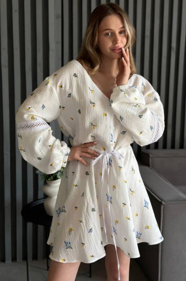 Муслин платье SOL-3022A650 Муслин платье SOL-3022A650