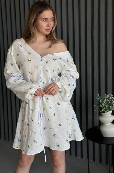 Муслин платье SOL-3022A650 Муслин платье SOL-3022A650