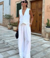 Женский костюм с жилеткой  IPO-674A500