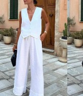 Женский костюм с жилеткой  IPO-674A500 Женский костюм с жилеткой  IPO-674A500