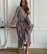 Платье с длинными рукавами в пол SF-5492A450