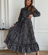 Платье с длинными рукавами в пол SF-5492A450