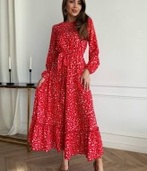 Платье с длинными рукавами в пол SF-5492A450