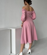 Платье с  отрезной талией  SF-5428A400