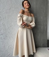 Платье с  отрезной талией  SF-5428A450