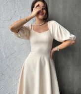 Платье с  отрезной талией  SF-5428A400