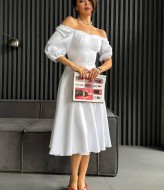 Платье с  отрезной талией  SF-5428A400