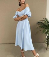 Платье с  отрезной талией  SF-5428A450