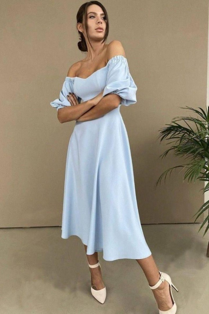 Платье с  отрезной талией  SF-5428A450