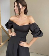 Платье с  отрезной талией  SF-5428A450