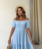 Платье на резинке сверху  IMMA-344A580 Платье на резинке сверху  IMMA-344A580