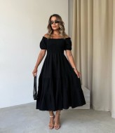 Платье на резинке сверху  IMMA-344A580 Платье на резинке сверху  IMMA-344A580