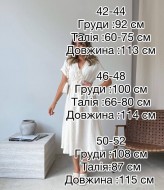 Муслиновое платье женское IMMA-347A500