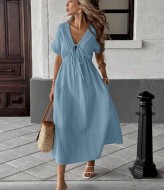 Муслиновое платье женское IMMA-347A500