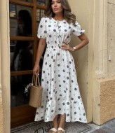 Сукня з воланом по низу IMMA-349A550 Сукня з воланом по низу IMMA-349A550