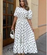 Сукня з воланом по низу IMMA-349A550 Сукня з воланом по низу IMMA-349A550