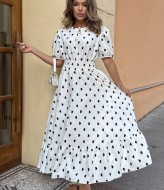 Сукня з воланом по низу IMMA-349A550 Сукня з воланом по низу IMMA-349A550