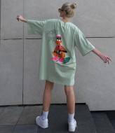 Футболка платье оверсайз ANB-388A450