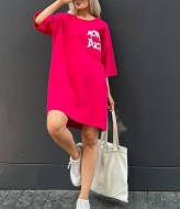 Футболка платье оверсайз ANB-388A450