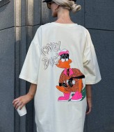 Футболка платье оверсайз ANB-388A450