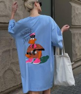 Футболка платье оверсайз ANB-388A450