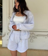 Женский спортивный костюм с шортами  ANB-493A680