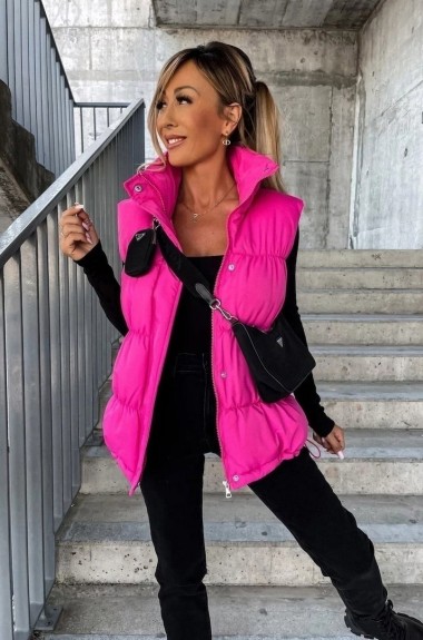 Жилет теплый женский NJ-DM-406A420 