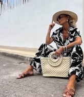 Модный брючный костюм женский  IPO-670A450