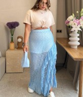 Гипюровая длиная юбка MA-N2099A650