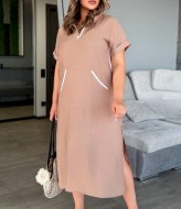 Платье с капюшоном летнее  DV-AR5444A420