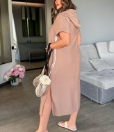 Платье с капюшоном летнее  DV-AR5444A420