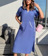 Платье с капюшоном летнее  DV-AR5444A420