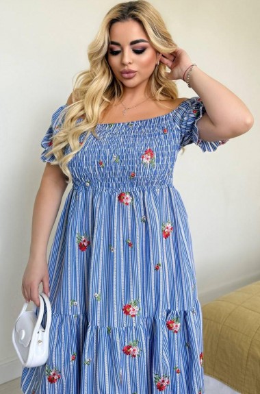 Котонова сукня  VL-1067A450