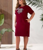 Прямое платье AJ-17178A450