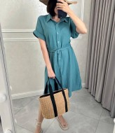 Летнее платье халат  AMU-389.1389A450